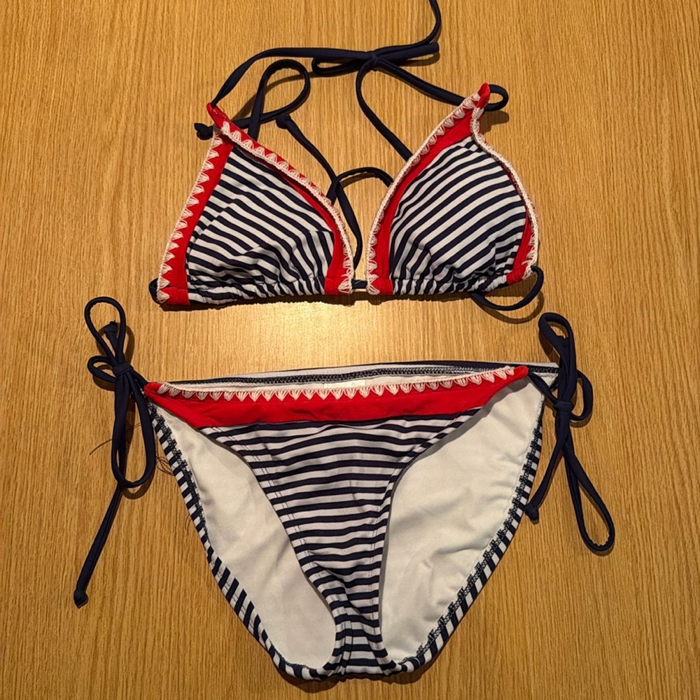 Mossimo Red/White/Blue Swimsuit